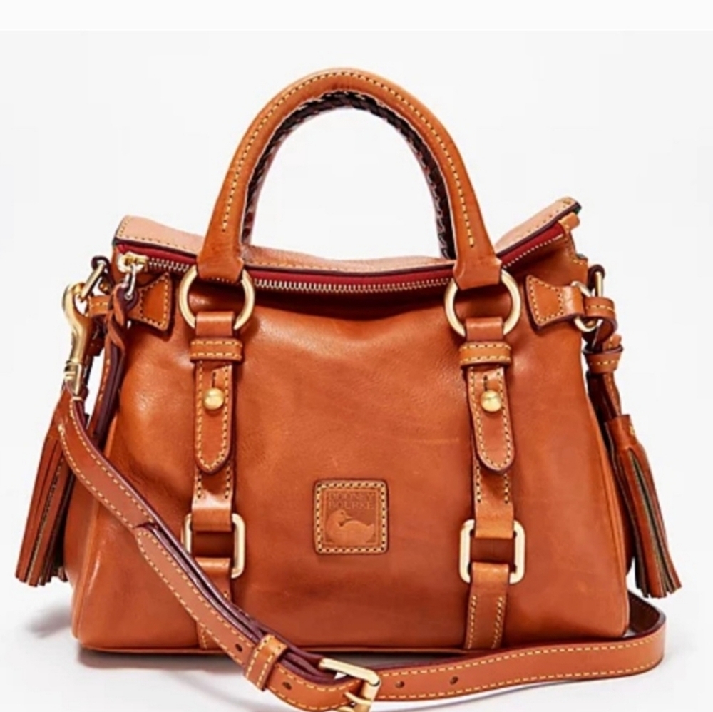 Dooney & Bourke Florentine Leather Micro Satchel